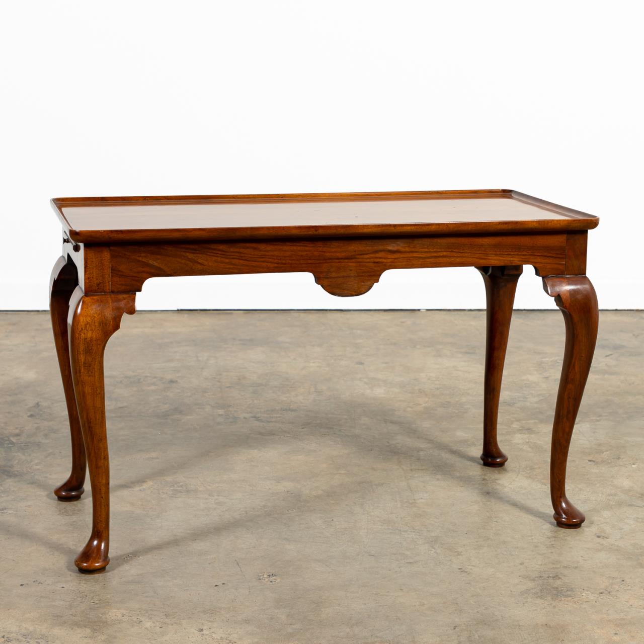 ENGLISH QUEEN ANNE-STYLE MAHOGANY