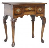 ENGLISH QUEEN ANNE STYLE OAK L