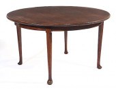 ENGLISH QUEEN ANNE STYLE OAK D