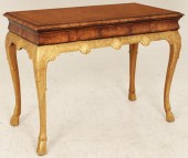 ENGLISH QUEEN ANNE WALNUT CONS