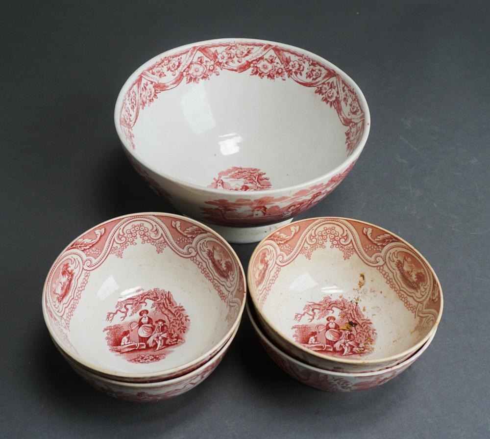 ENGLISH RED TRANSFER DECORATED