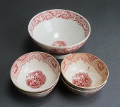 ENGLISH RED TRANSFER DECORATED