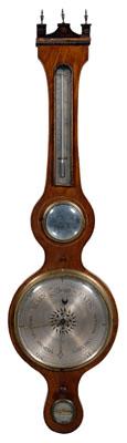English Regency barometer, banjo