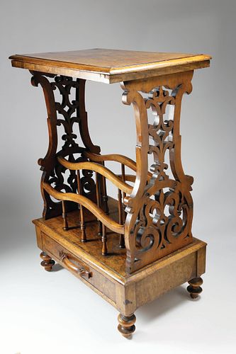 ENGLISH REGENCY BURLWOOD CANTERBURY
