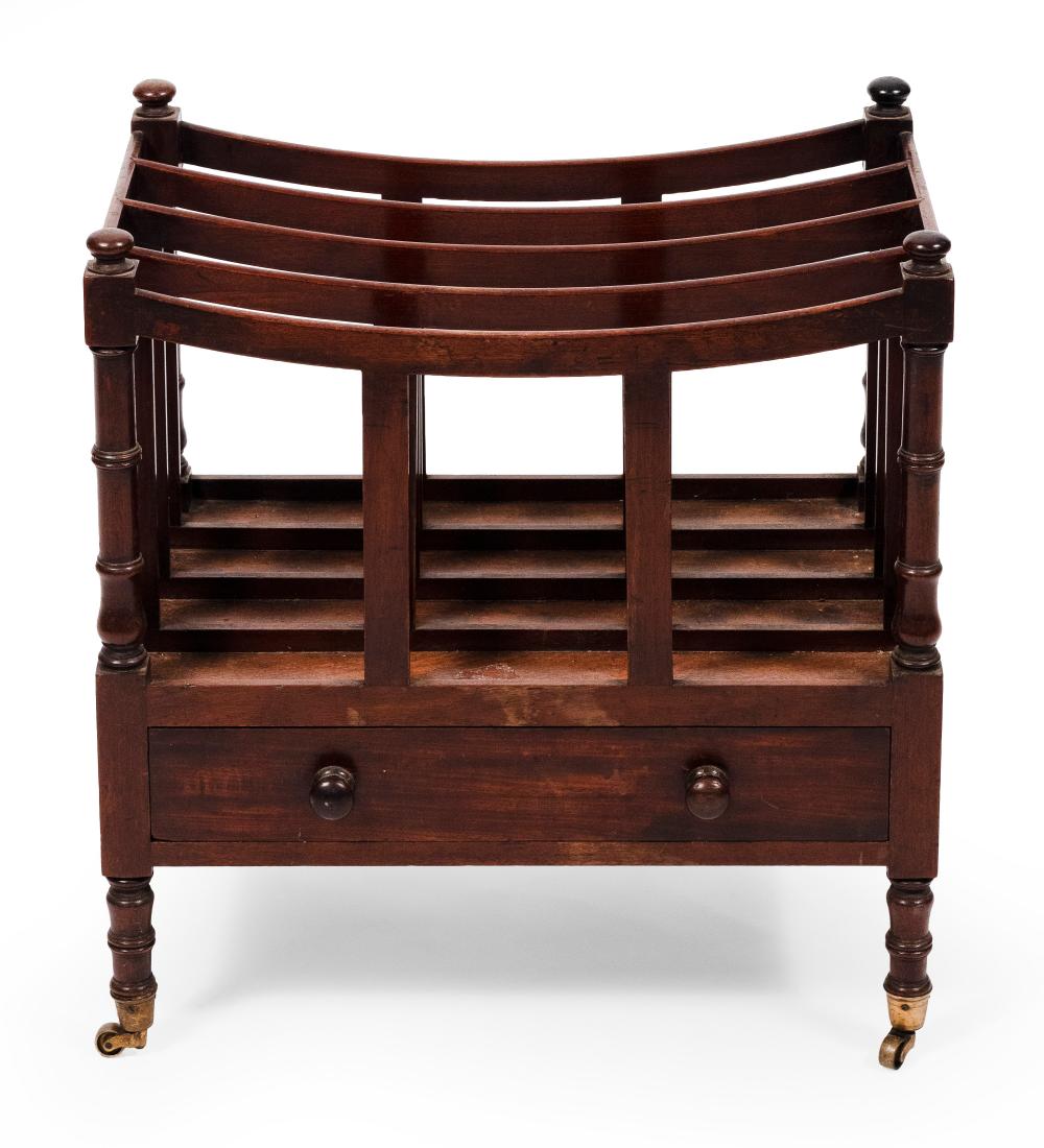 ENGLISH REGENCY CANTERBURY CIRCA