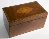ENGLISH REGENCY INLAID MAHOGAN