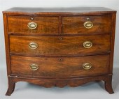 ENGLISH REGENCY INLAID MAHOGAN