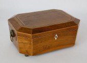 ENGLISH REGENCY INLAID SATINWO