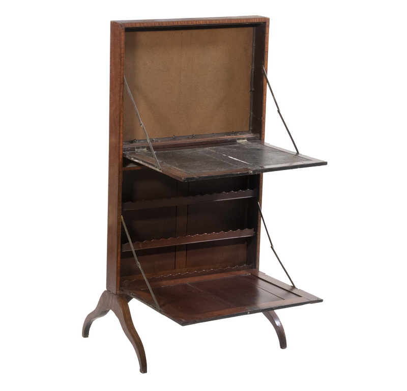 ENGLISH REGENCY LADY'S FOLDING FREE