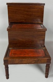 ENGLISH REGENCY LIBRARY STEPS
