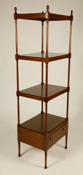ENGLISH REGENCY MAHOGANY FOUR