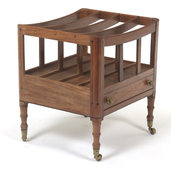 ENGLISH REGENCY MAHOGANY INLAID