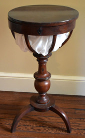 ENGLISH REGENCY MAHOGANY LADIE