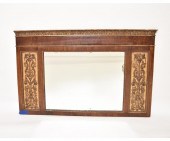 English Regency mahogany overm