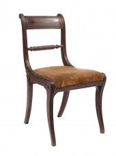ENGLISH REGENCY MAHOGANY SIDE