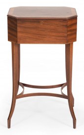 ENGLISH REGENCY MAHOGANY WORK