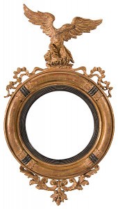 English Regency Mirror with Ea