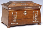 ENGLISH REGENCY MOTHER-OF-PEAR