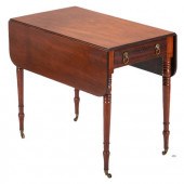 ENGLISH REGENCY PEMBROKE MAHOG