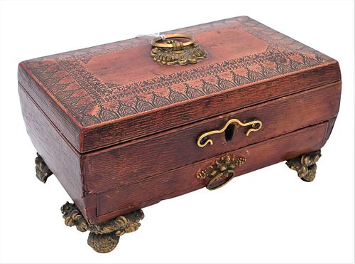 ENGLISH REGENCY PERIOD RED