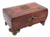 ENGLISH REGENCY PERIOD RED LEA