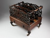 ENGLISH REGENCY ROSEWOOD CANTE