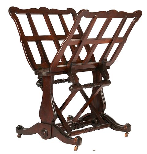 ENGLISH REGENCY ROSEWOOD LIBRARY OR
