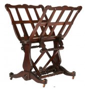 ENGLISH REGENCY ROSEWOOD LIBRA