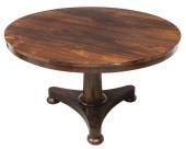 ENGLISH REGENCY ROSEWOOD TILT-
