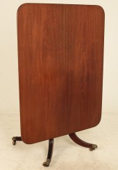 ENGLISH REGENCY SOLID MAHOGANY