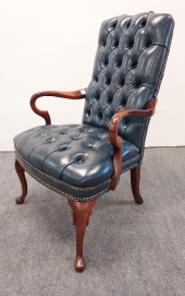 ENGLISH REGENCY STYLE BLUE TUF