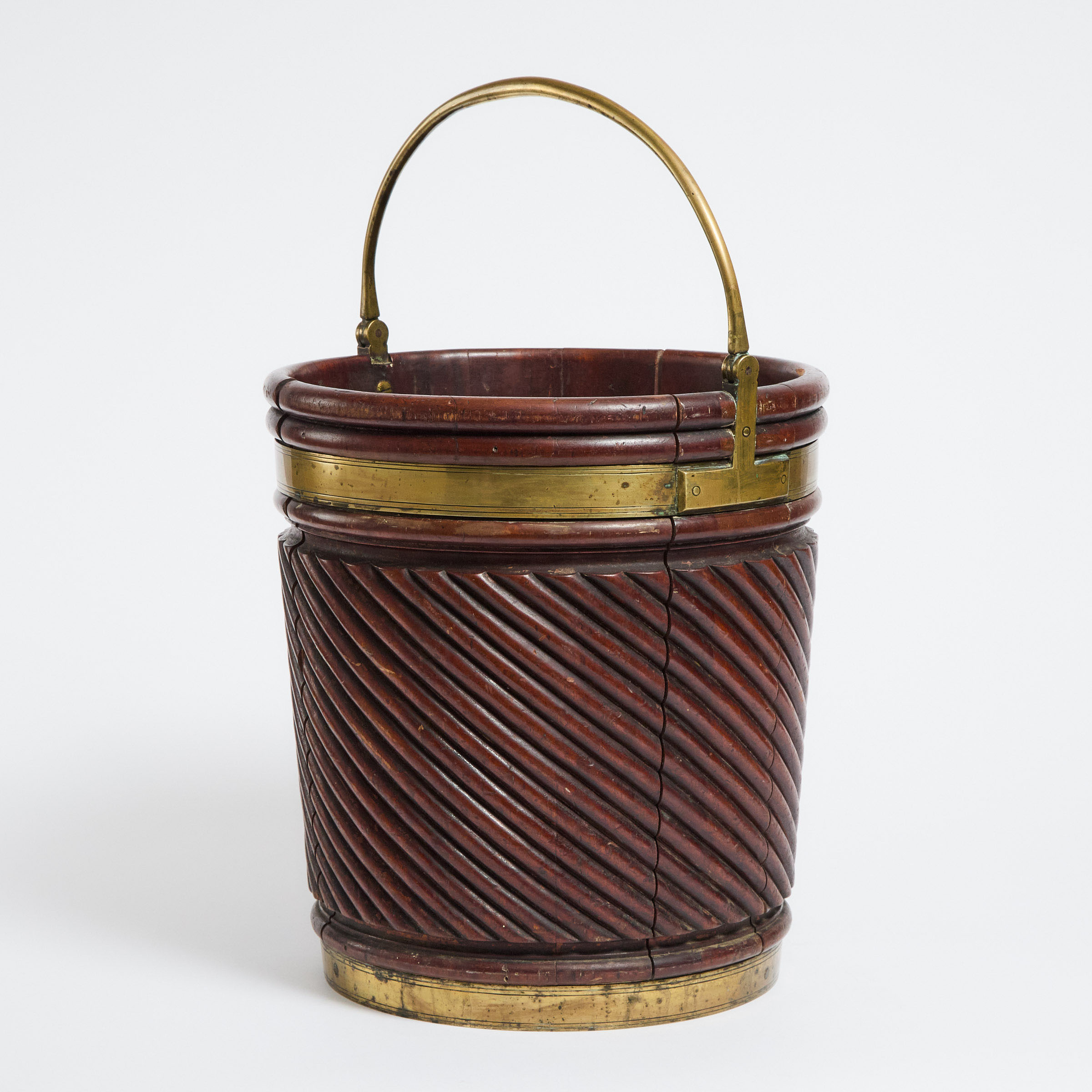 English Regency Style Brass Bound