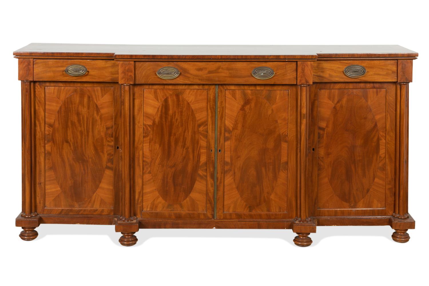 ENGLISH REGENCY STYLE BREAKFRONT