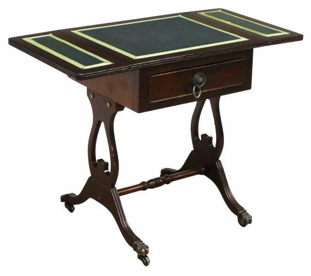 ENGLISH REGENCY STYLE DROP-LEAF