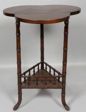 ENGLISH REGENCY STYLE MAHOGANY