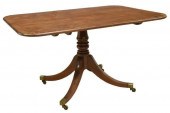 ENGLISH REGENCY STYLE MAHOGANY