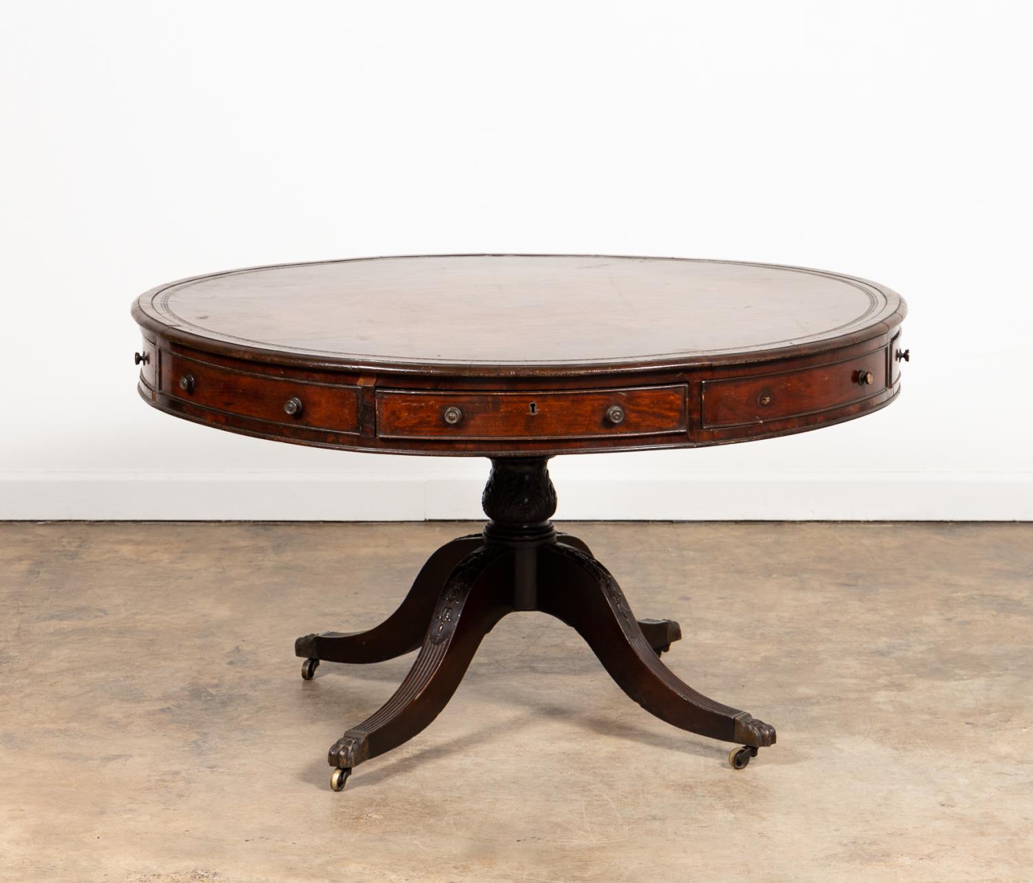ENGLISH REGENCY STYLE RENT TABLE,