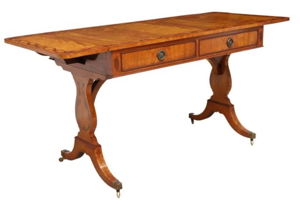 ENGLISH REGENCY STYLE SATINWOOD