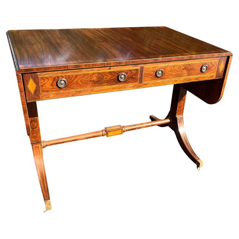 ENGLISH REGENCY-STYLE SOFA