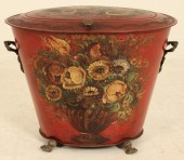 ENGLISH REGENCY STYLE TOLE MET