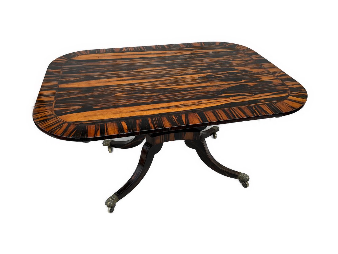 ENGLISH REGENCY TILT-TOP TABLE,