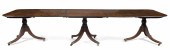 ENGLISH REGENCY TRIPLE PEDESTA