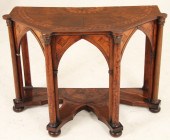 ENGLISH REGENCY WALNUT 2 TIER