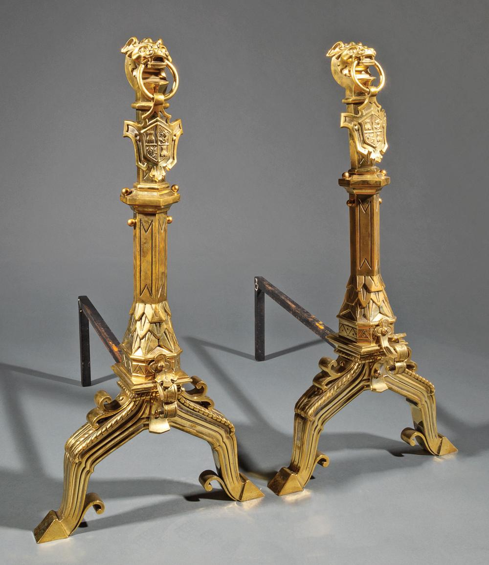 ENGLISH RENAISSANCE REVIVAL BRASS