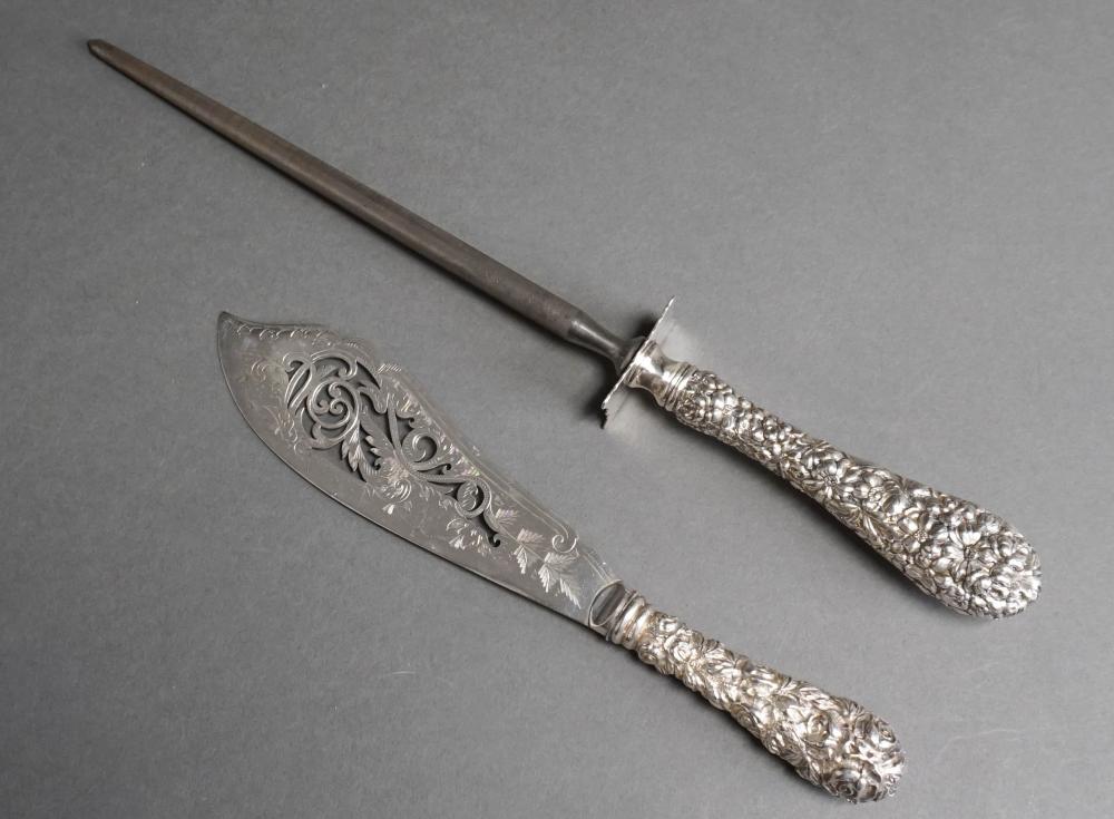 ENGLISH REPOUSSE STERLING SILVER