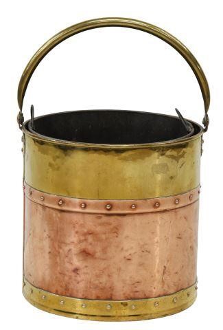 ENGLISH RIVETED BRASS & COPPER
