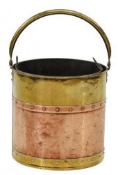 ENGLISH RIVETED BRASS & COPPER