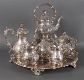 English Rococo Revival silver