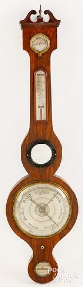 ENGLISH ROSEWOOD BANJO BAROMET