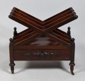 ENGLISH ROSEWOOD CANTERBURY, 1